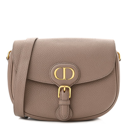Christian Dior Grained Calfskin Medium Bobby Flap Taupe 1 of 10
