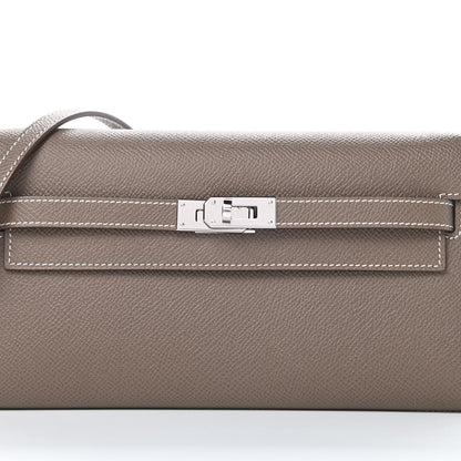 Hermes Epsom Kelly Wallet To Go Etoupe 8 of 11