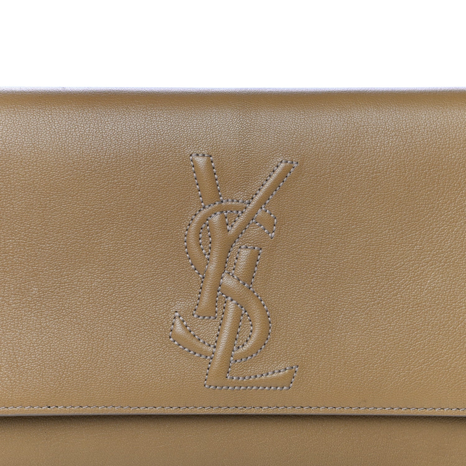 Saint Laurent Chevre Small Belle de Jour Clutch Beige 5 of 12