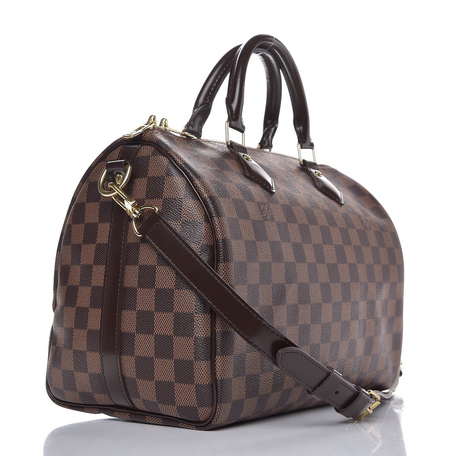 Louis Vuitton Damier Ebene Speedy Bandouliere 30 3 of 7