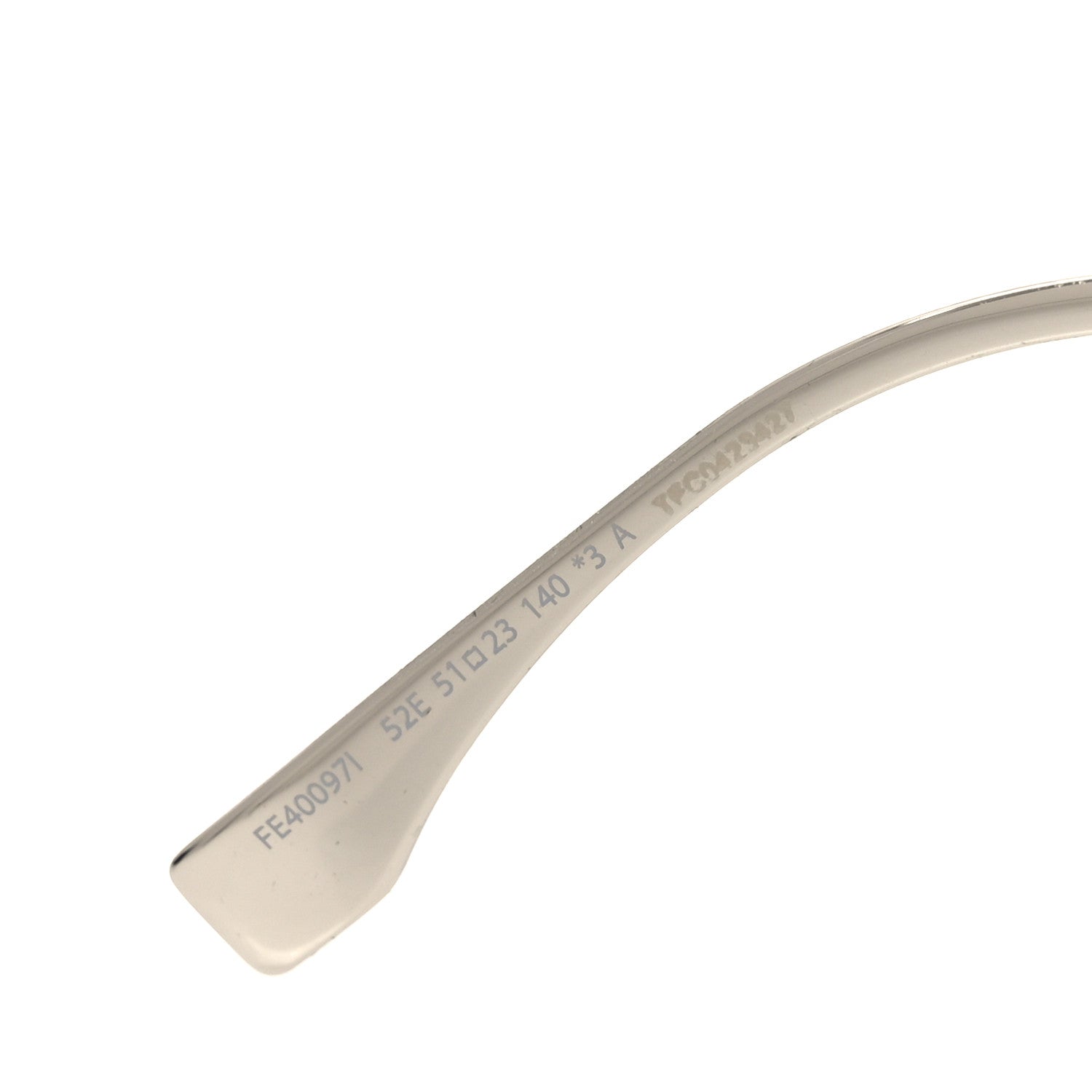 Fendi Acetate Metal Fendigraphy Square Cat Eye Sunglasses FE