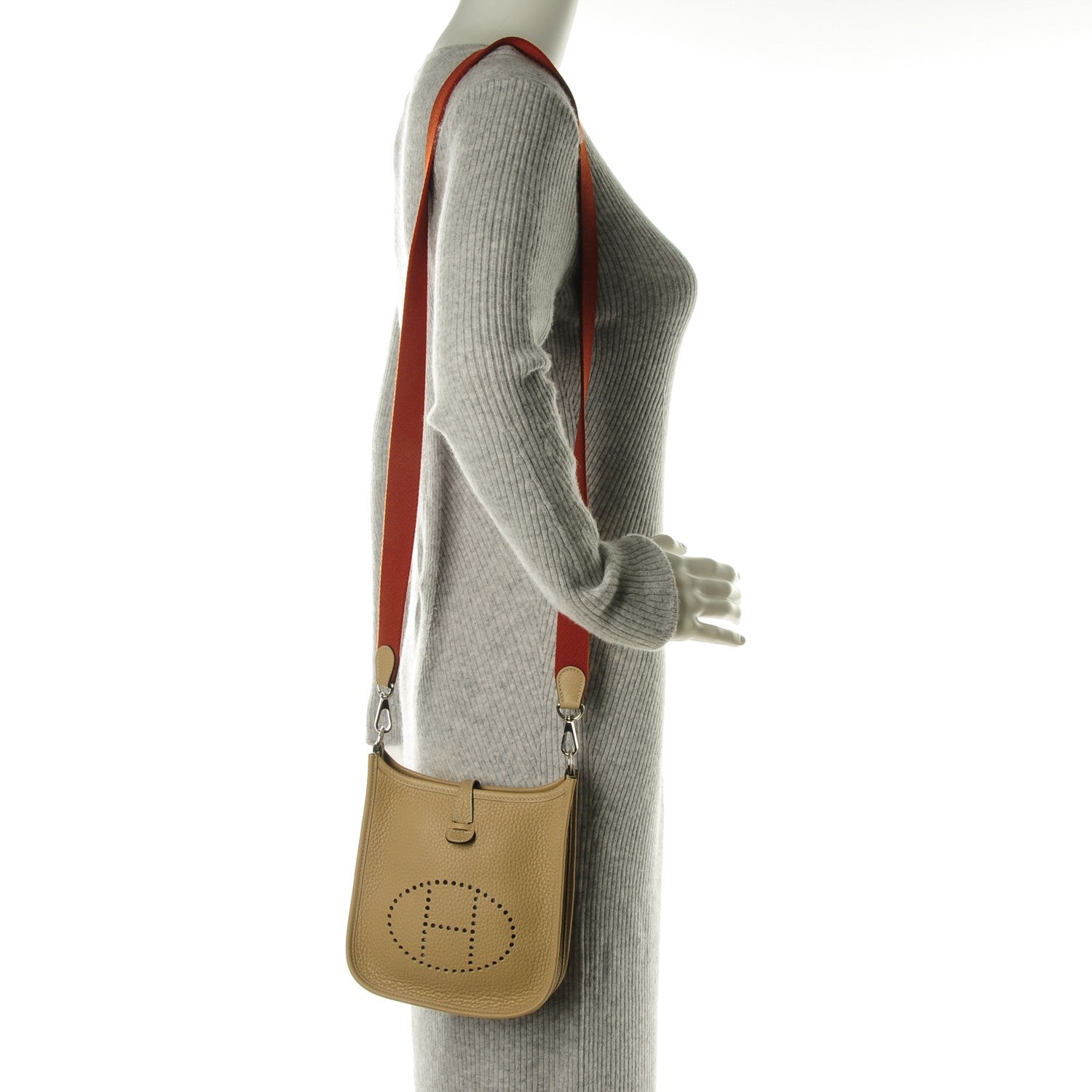 Hermes Taurillon Clemence Evelyne TPM Trench 2 of 7