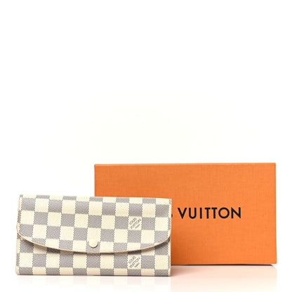 Louis Vuitton Damier Azur Emilie Wallet 8 of 8