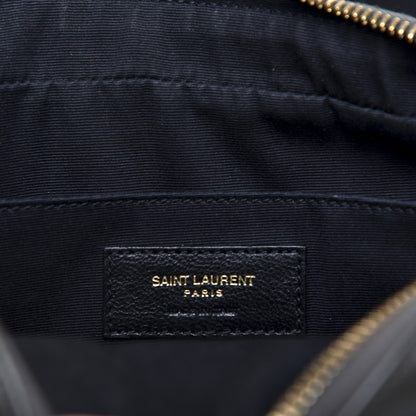 Saint Laurent Calfskin Matelasse Monogram Lou Camera Bag Military Olive 8 of 10