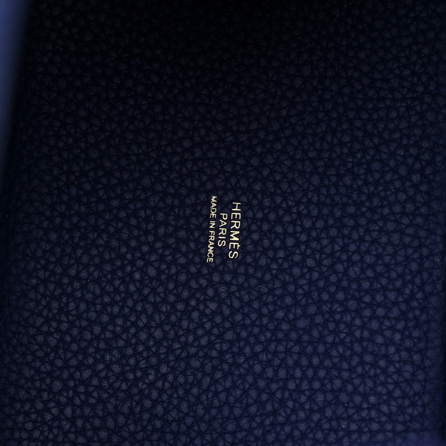 Hermes Taurillon Clemence Picotin Lock 18 PM Bleu Encre 6 of 8