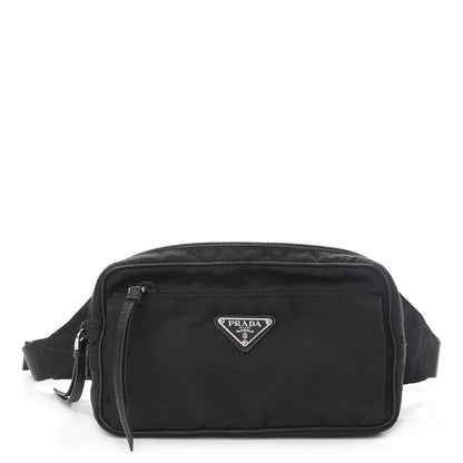 Prada Tessuto Nylon Belt Bag Black 1 of 11