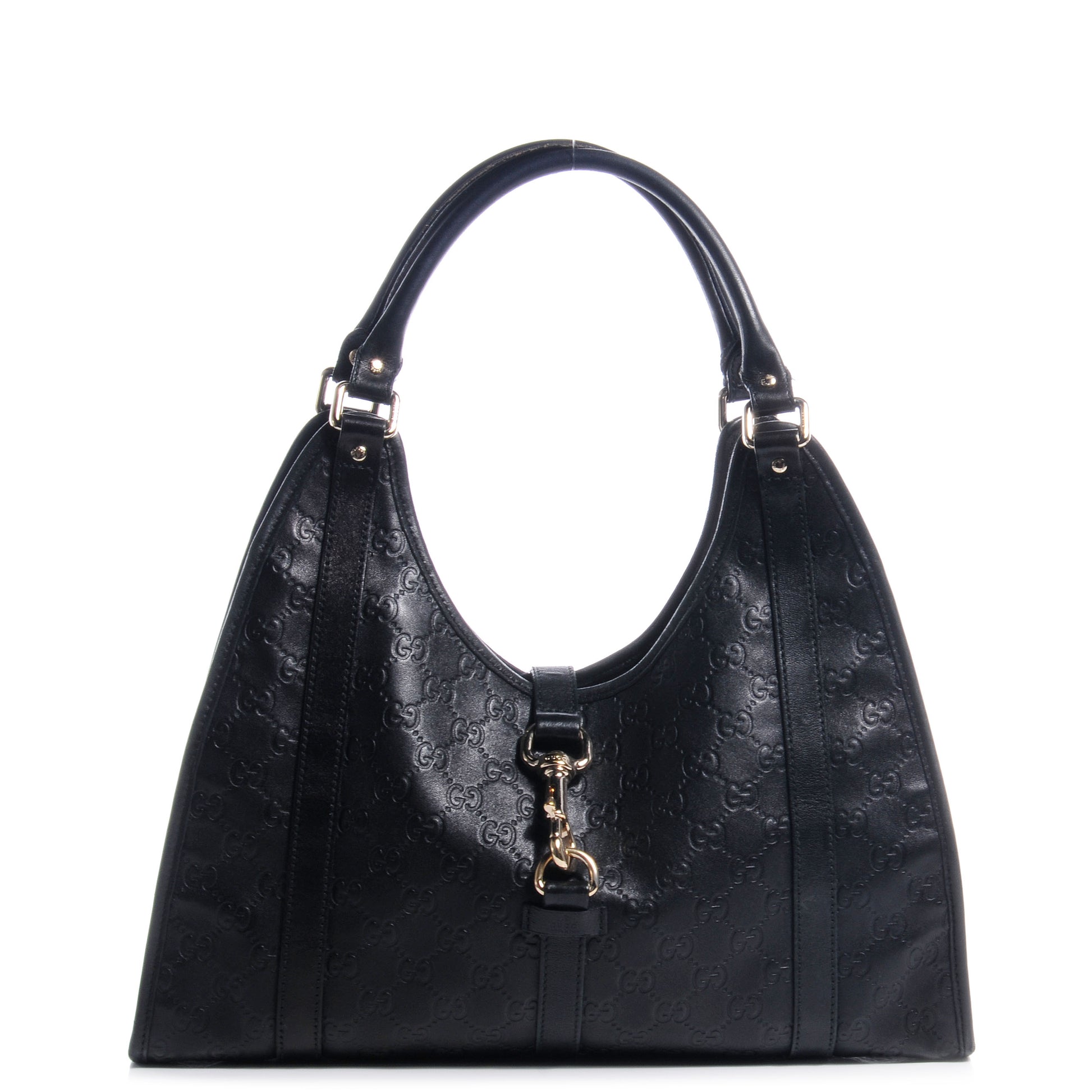 Gucci Guccissima Medium Joy Shoulder Bag Black 1 of 7