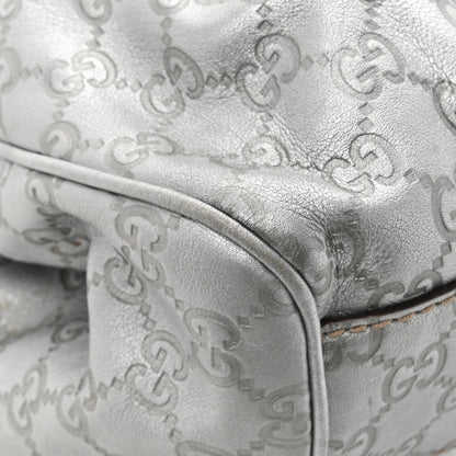 Gucci Metallic Guccissima Medium Sukey Tote Silver 14 of 18