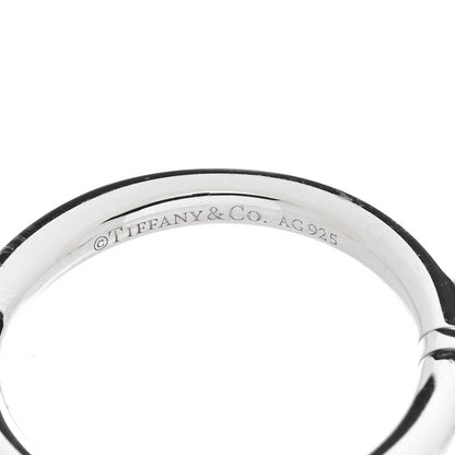 Tiffany Sterling Silver Return to Tiffany Round Charm Ring 51 5.75 4 of 5