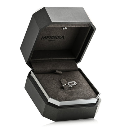 Messika 18K White Gold Diamond Move Uno Ring 50 5.25 7 of 7
