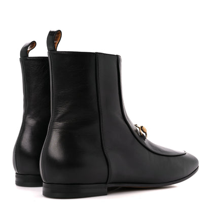 Gucci Malaga Kid Womens Jordaan Ankle Boots 39 Black 4 of 9