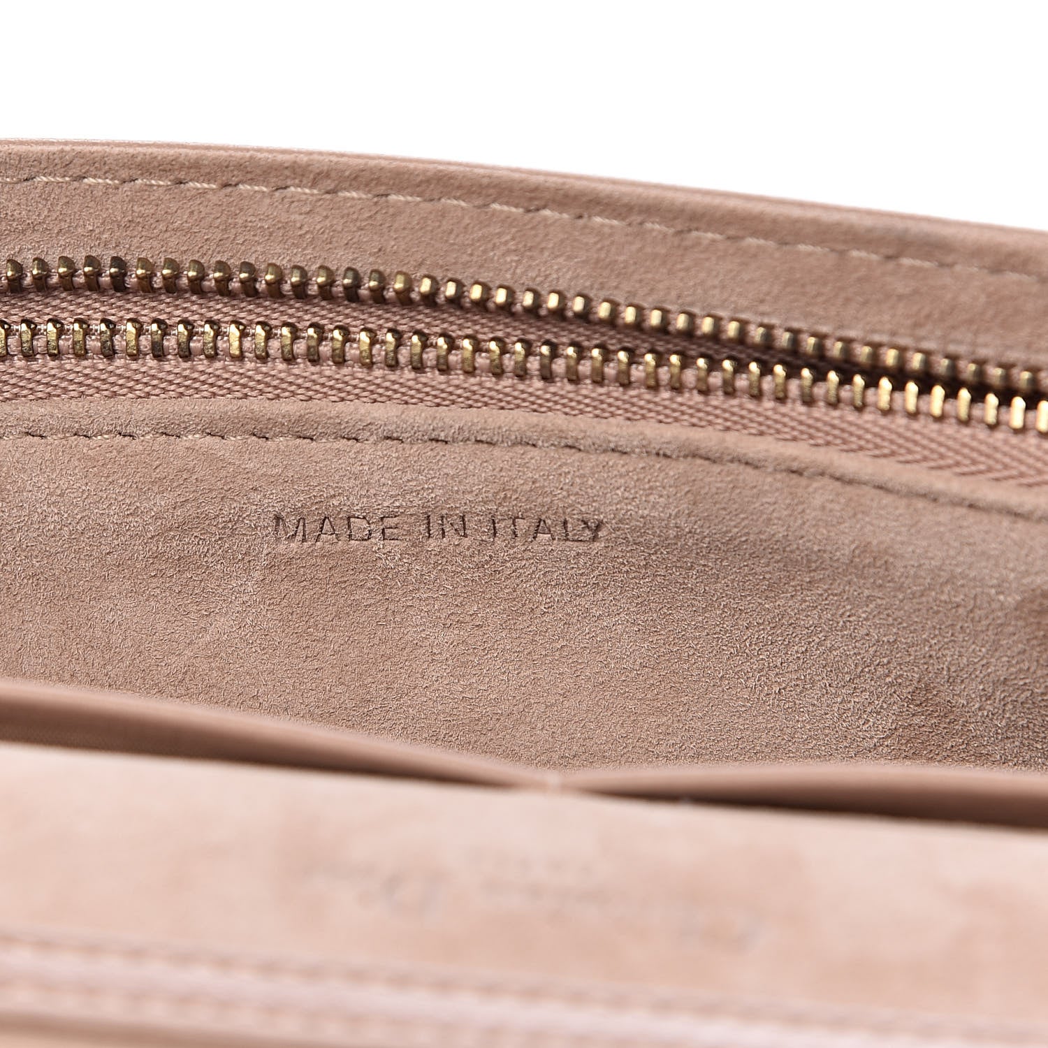 Christian Dior Calfskin Studded Diorama Wallet on Chain Pouch Nude 7 of 10