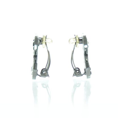 Chanel Crystal Pearl CC Clip On Earrings 2 of 4