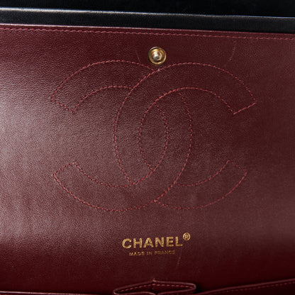 Chanel Lambskin Quilted Jumbo Double Flap Black 6 of 11