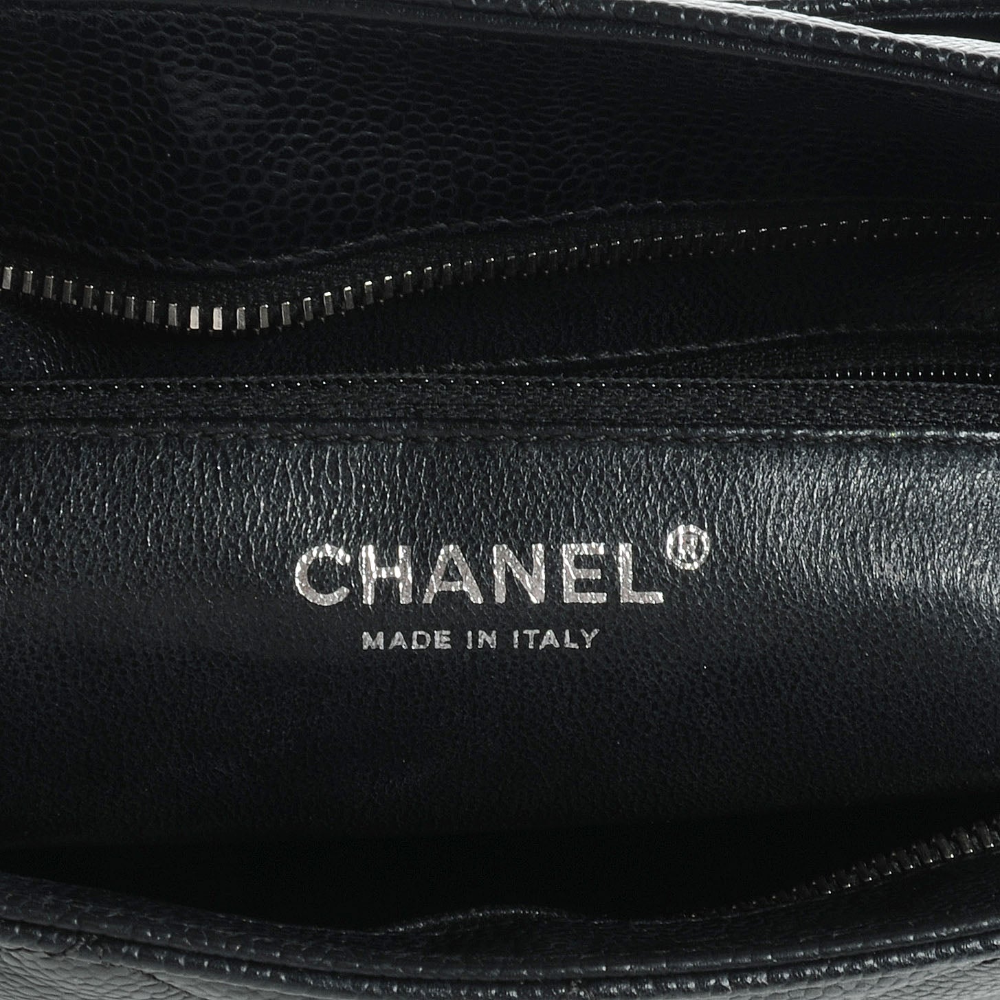Chanel Caviar Quilted Medallion Tote Black 6 of 14