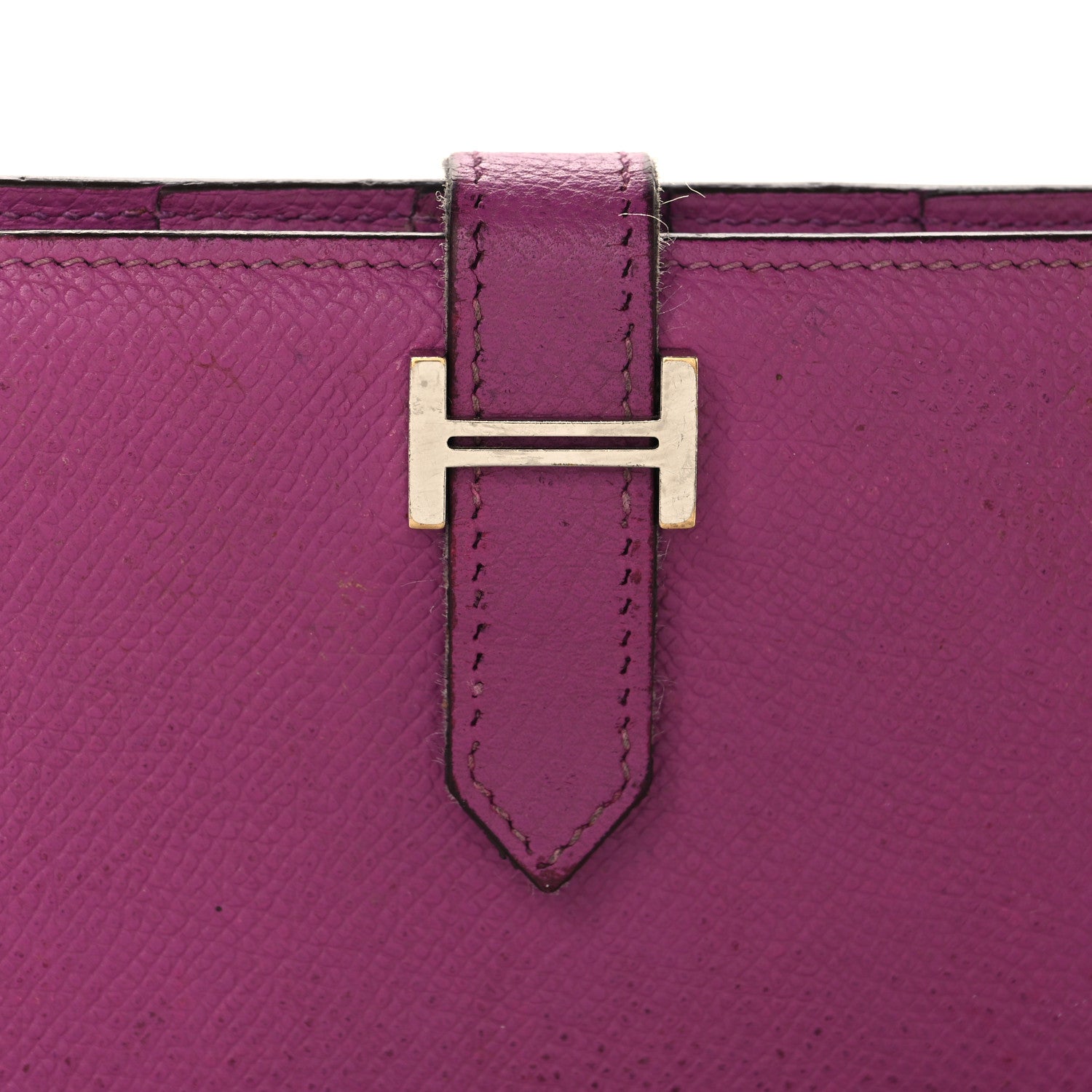 Hermes Epsom Bearn Gusset Wallet Tosca 7 of 14