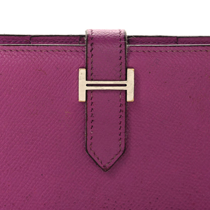 Hermes Epsom Bearn Gusset Wallet Tosca 7 of 14