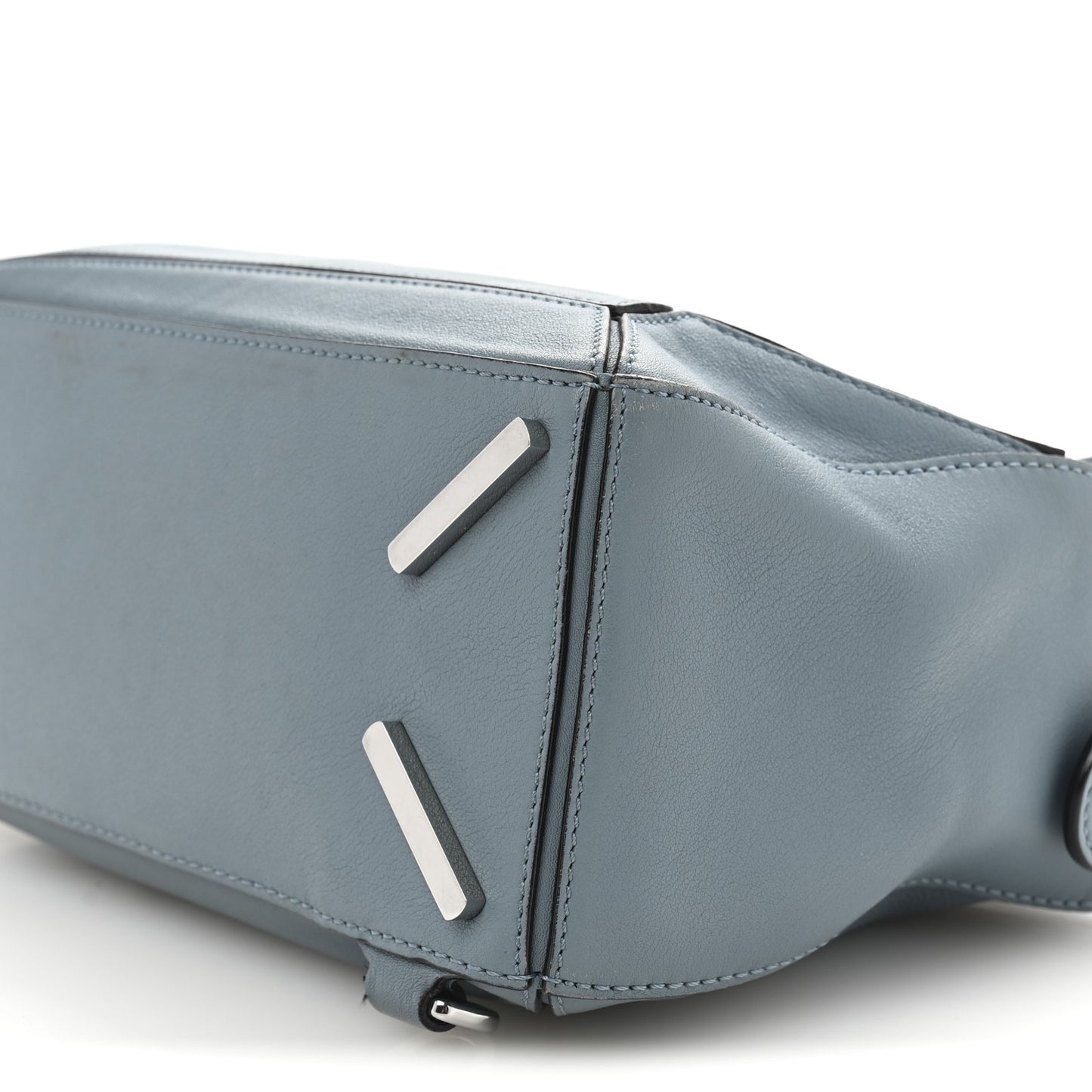 Calfskin Small Puzzle Bag Stone Blue