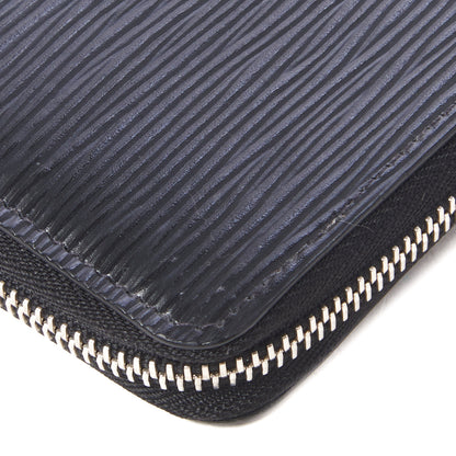 Louis Vuitton Epi Clemence Wallet Black 5 of 9