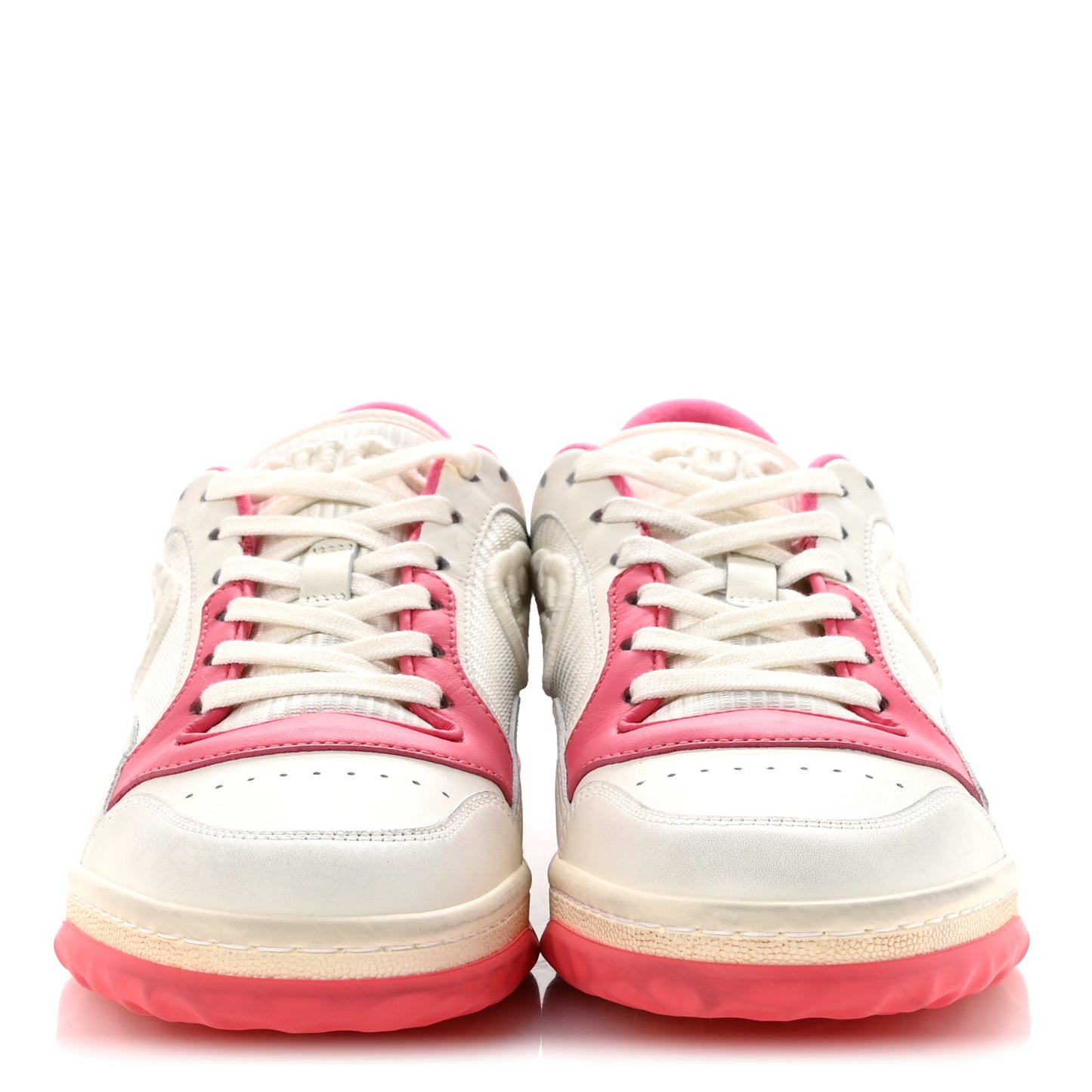 Dali Soft Calfskin Womens Mac80 Sneakers 37.5 Off White Pink