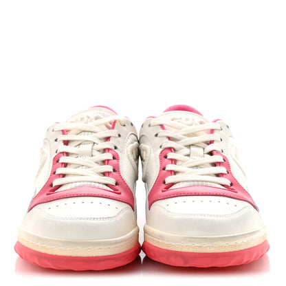 Gucci Dali Soft Calfskin Womens Mac80 Sneakers 37.5 Off White Pink 3 of 9