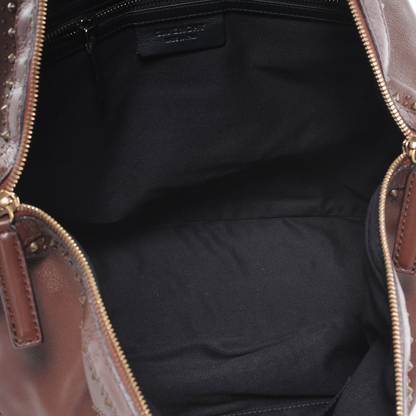 Lambskin Studded Medium Nightingale Brown