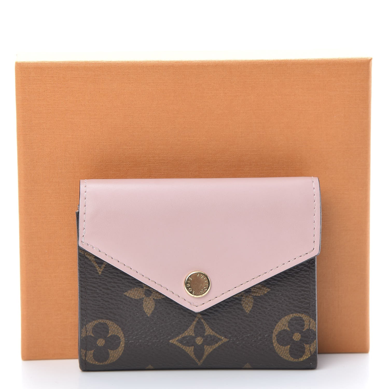 Louis Vuitton Monogram Zoe Wallet Rose Ballerine 10 of 10