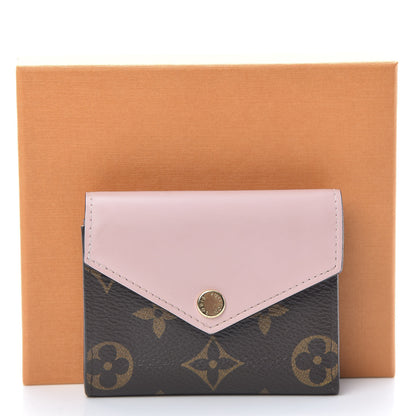 Louis Vuitton Monogram Zoe Wallet Rose Ballerine 10 of 10