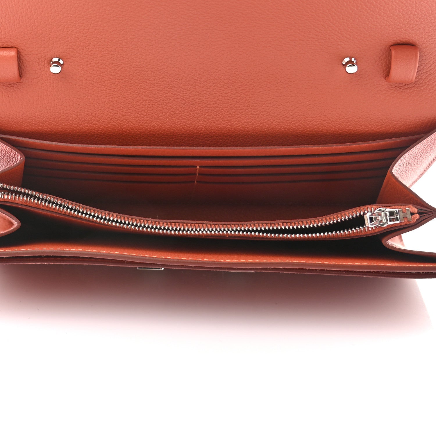 Hermes Evercolor Constance Wallet To Go Blush 3 of 5