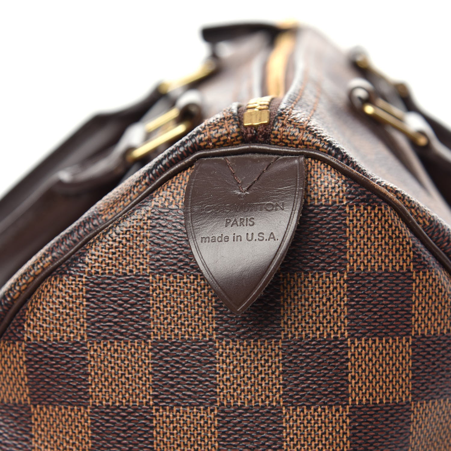 Louis Vuitton Damier Ebene Speedy 30 12 of 16
