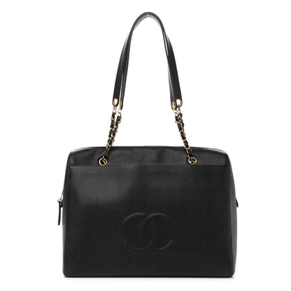 Chanel Caviar CC Shoulder Bag Black 1 of 10