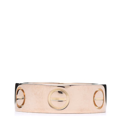 Cartier 18K Pink Gold 5.5mm LOVE Ring 46 3.75 1 of 4