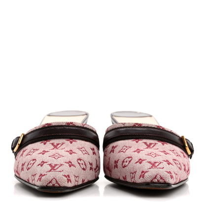 Louis Vuitton Monogram Mini Lin Mules 36 Cherry 3 of 10