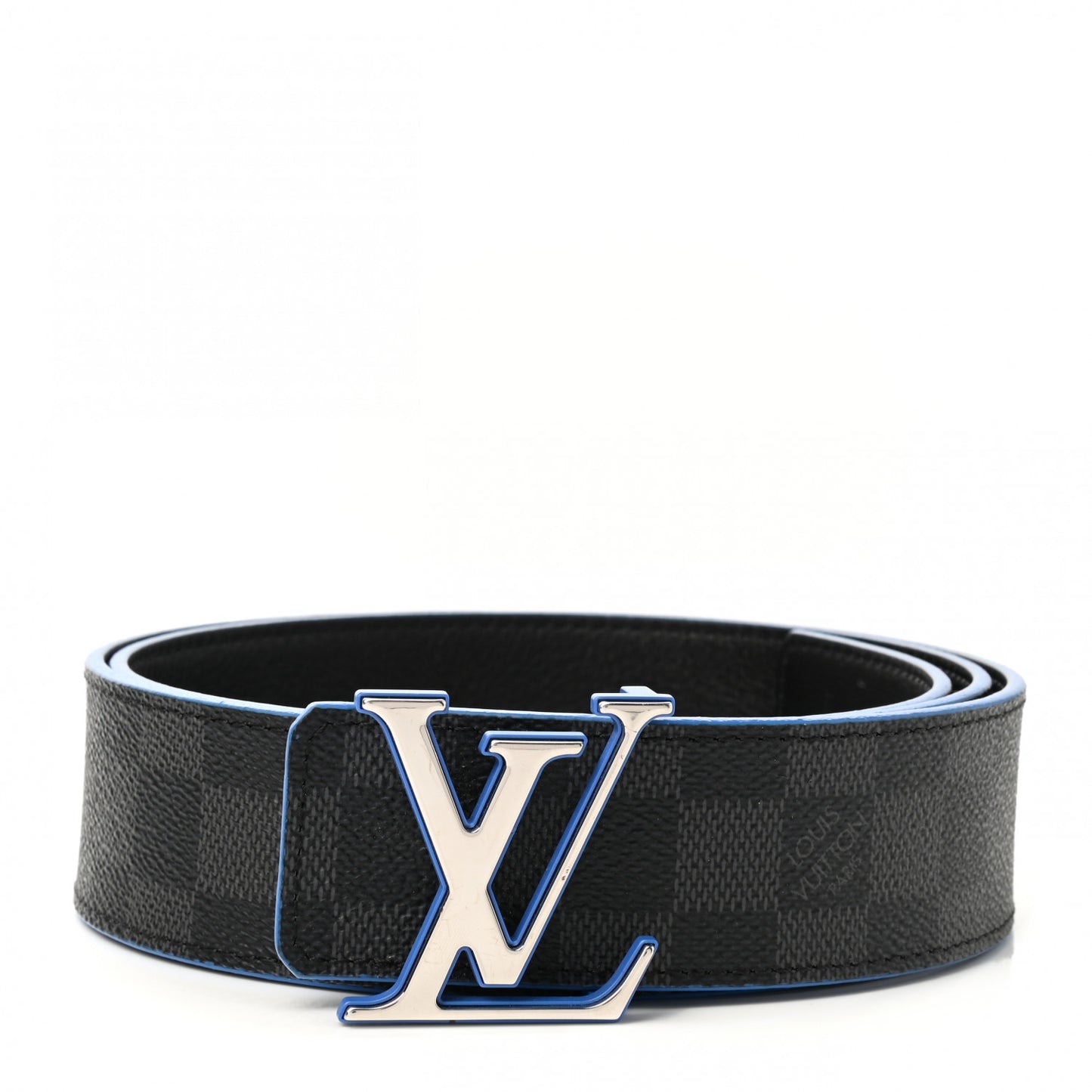 Damier Graphite 40mm LV Initiales Belt 95 38