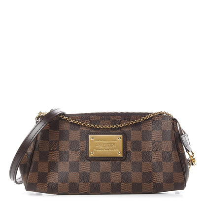 Louis Vuitton Damier Ebene Eva Clutch 1 of 12