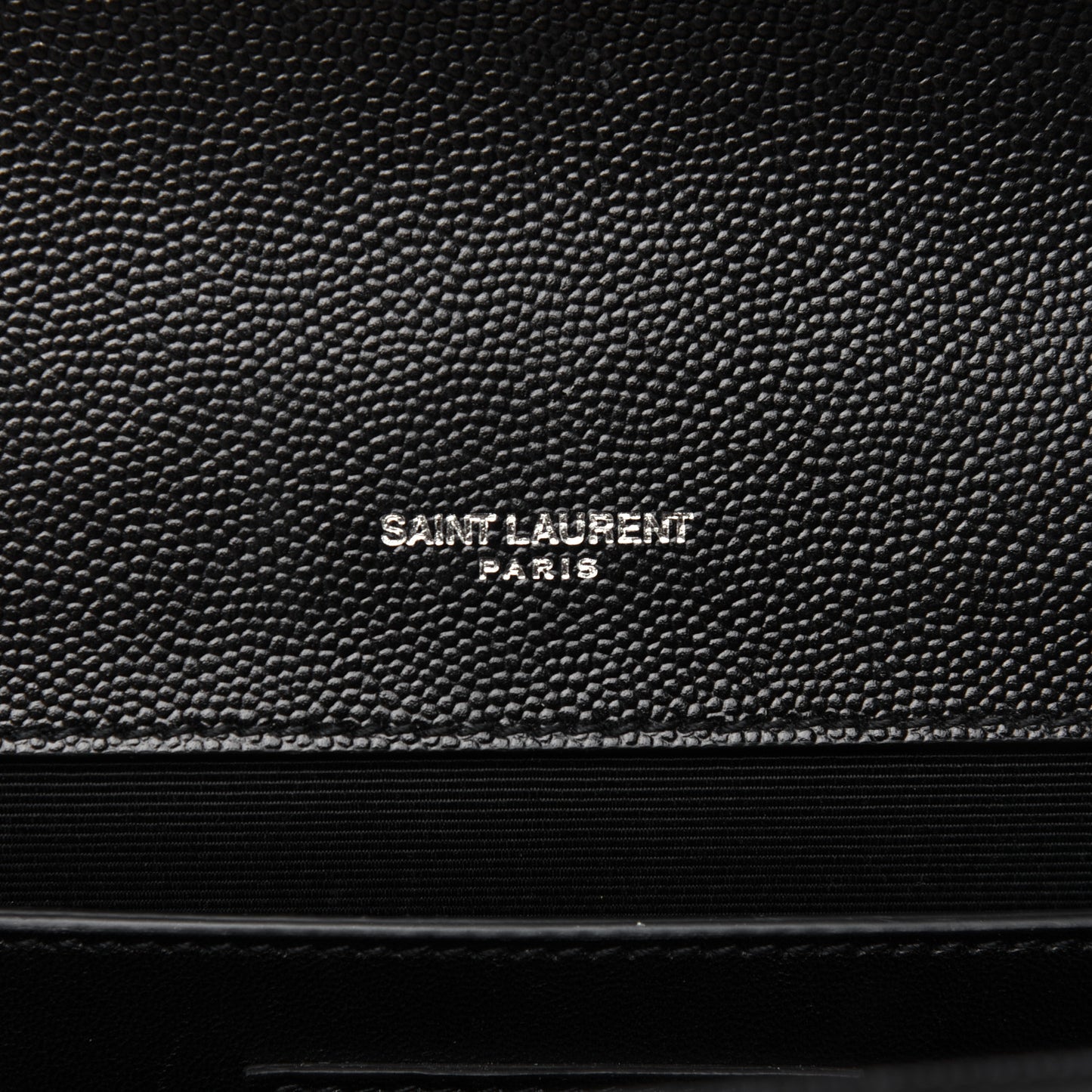 Grain De Poudre Large Classic Monogram Kate Satchel Black