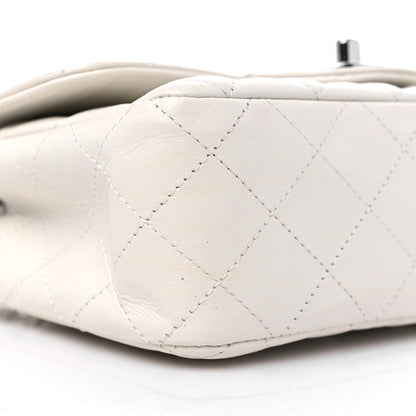 Chanel Calfskin Quilted Mini Rectangular Flap White 8 of 13