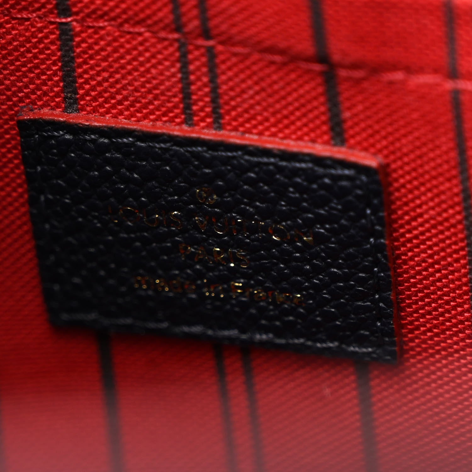 Louis Vuitton Empreinte Montaigne BB Marine Rouge 7 of 12