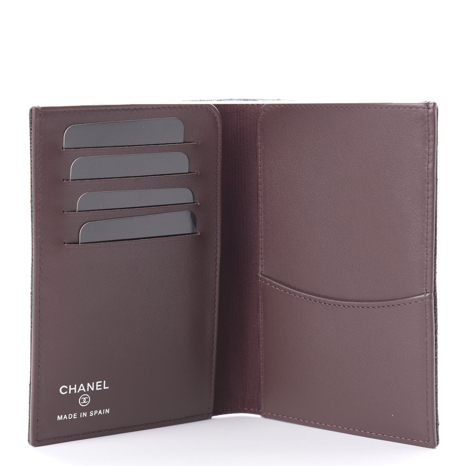 Chanel Caviar Quilted Passport Holder Black 5 of 10