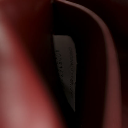 Bottega Veneta Nappa Intrecciato Bang Bang Vanity Case Cherry 7 of 12