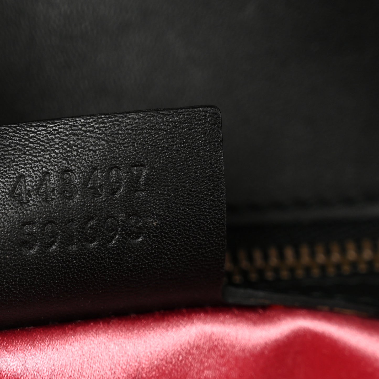 Velvet Matelasse Small GG Marmont Shoulder Bag Black