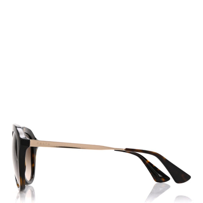 Prada Cinema Sunglasses SPR 12Q Tortoise Gold 3 of 8
