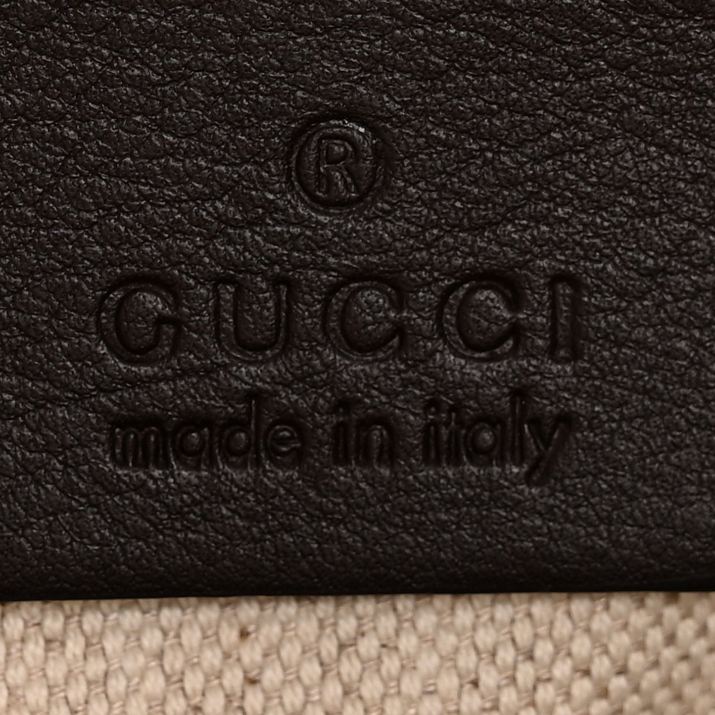 Guccissima Medium Mayfair Tote Dark Brown