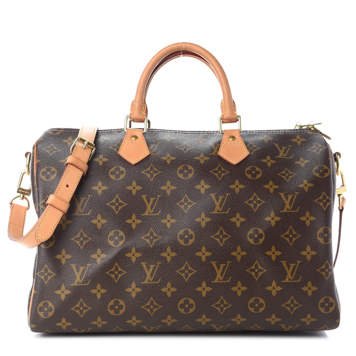 Louis Vuitton Monogram Speedy Bandouliere 35 2 of 25