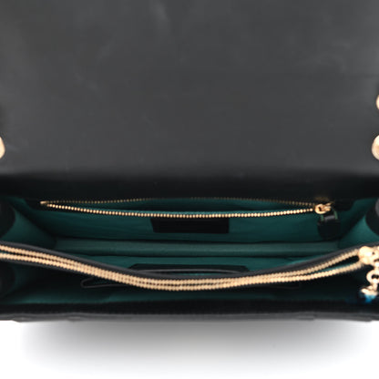 Bulgari Calfskin Serpenti Forever Shoulder Bag Black 5 of 11
