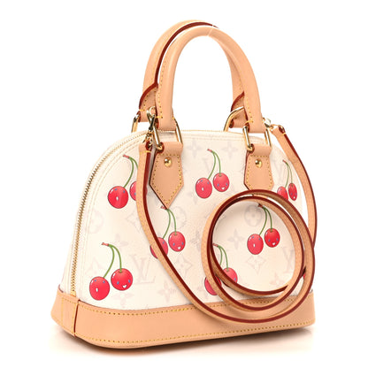 Louis Vuitton LV X TM Monogram Cerises Alma BB White 3 of 9