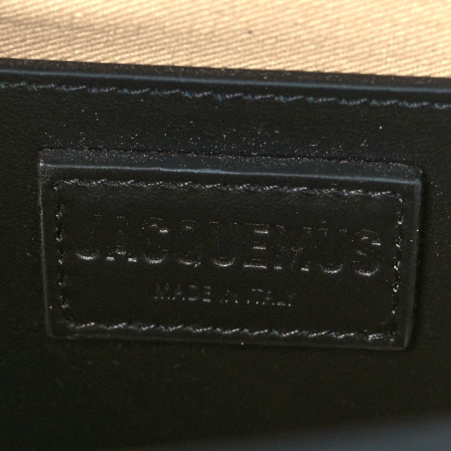Smooth Calfskin Le Grand Bambino Black