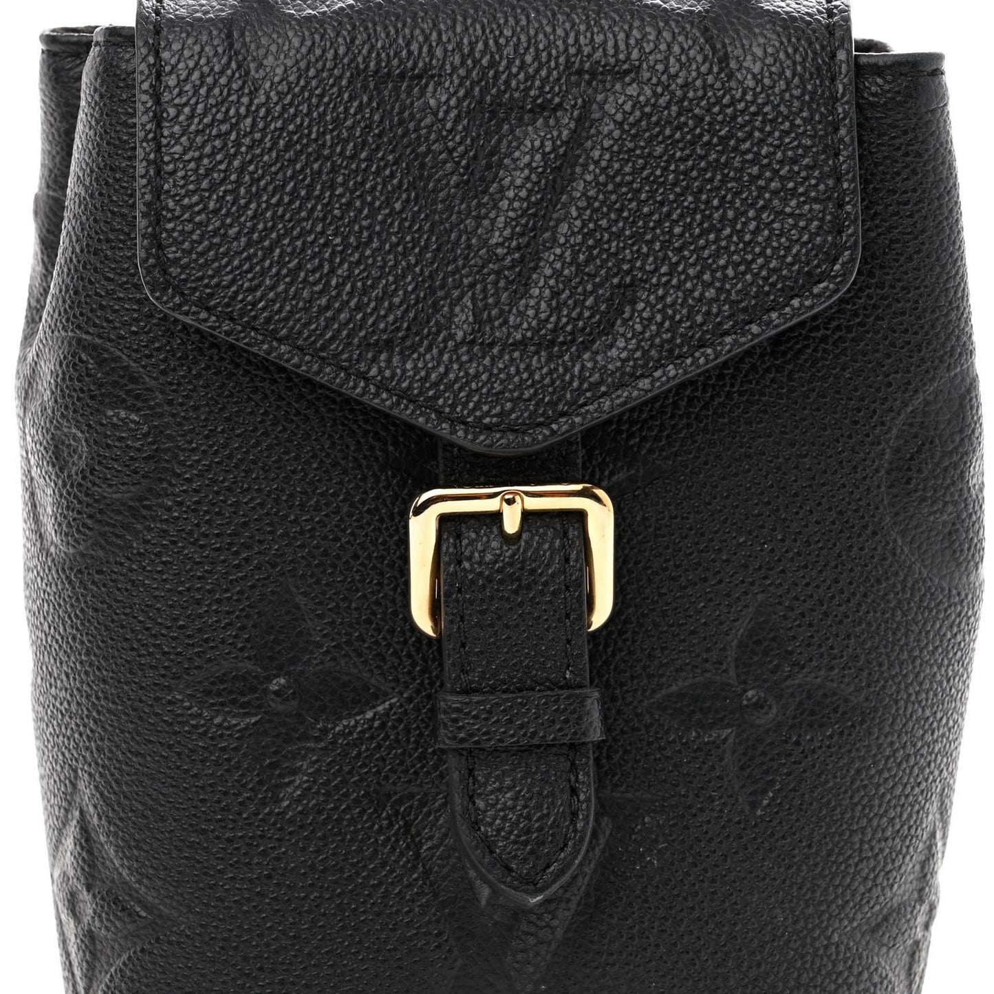 Empreinte Monogram Giant Tiny Backpack Black