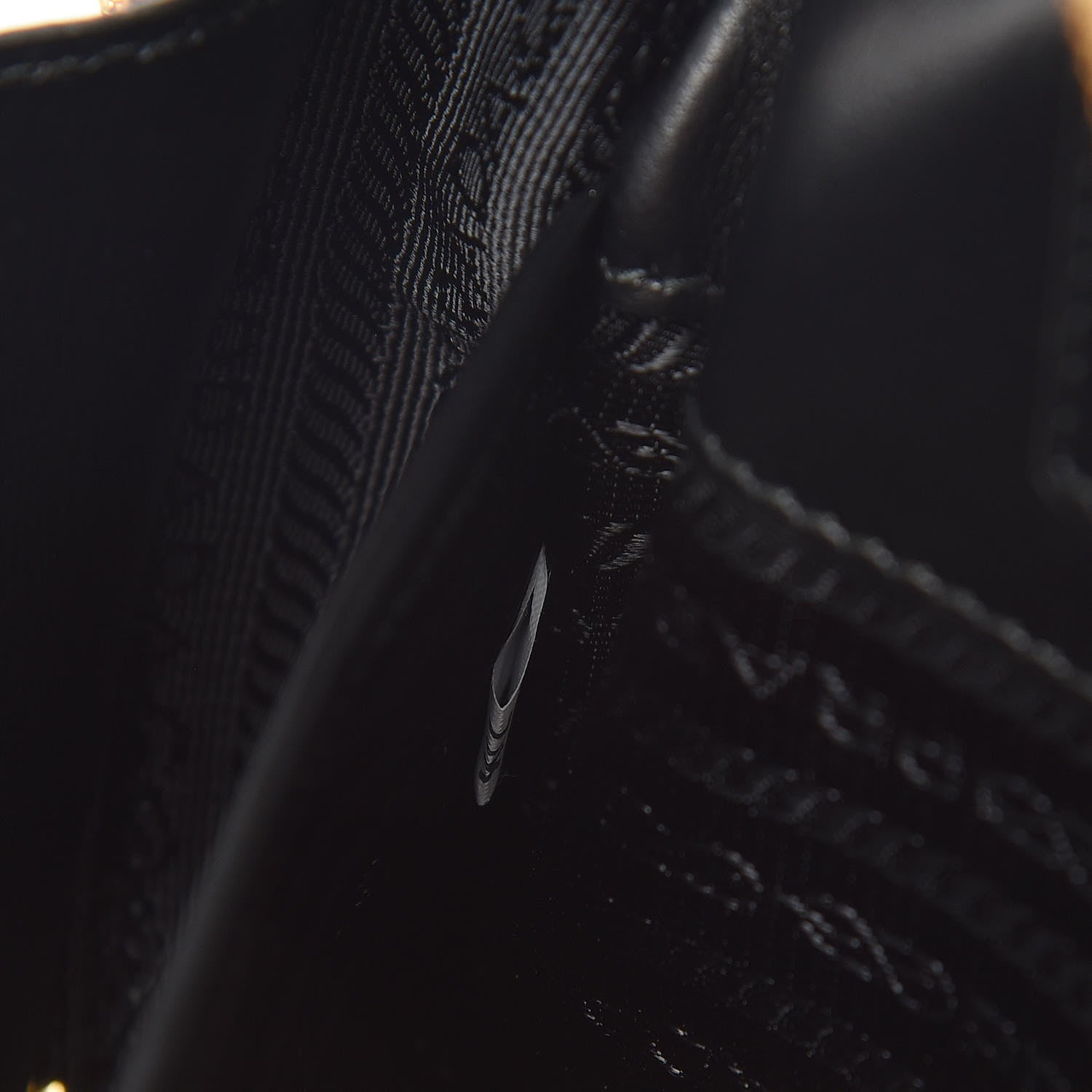 Prada Saffiano Lux Odette Crossbody Cipria 7 of 9