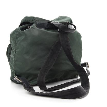 Prada Nylon Vela Large Backpack Green 3 of 15